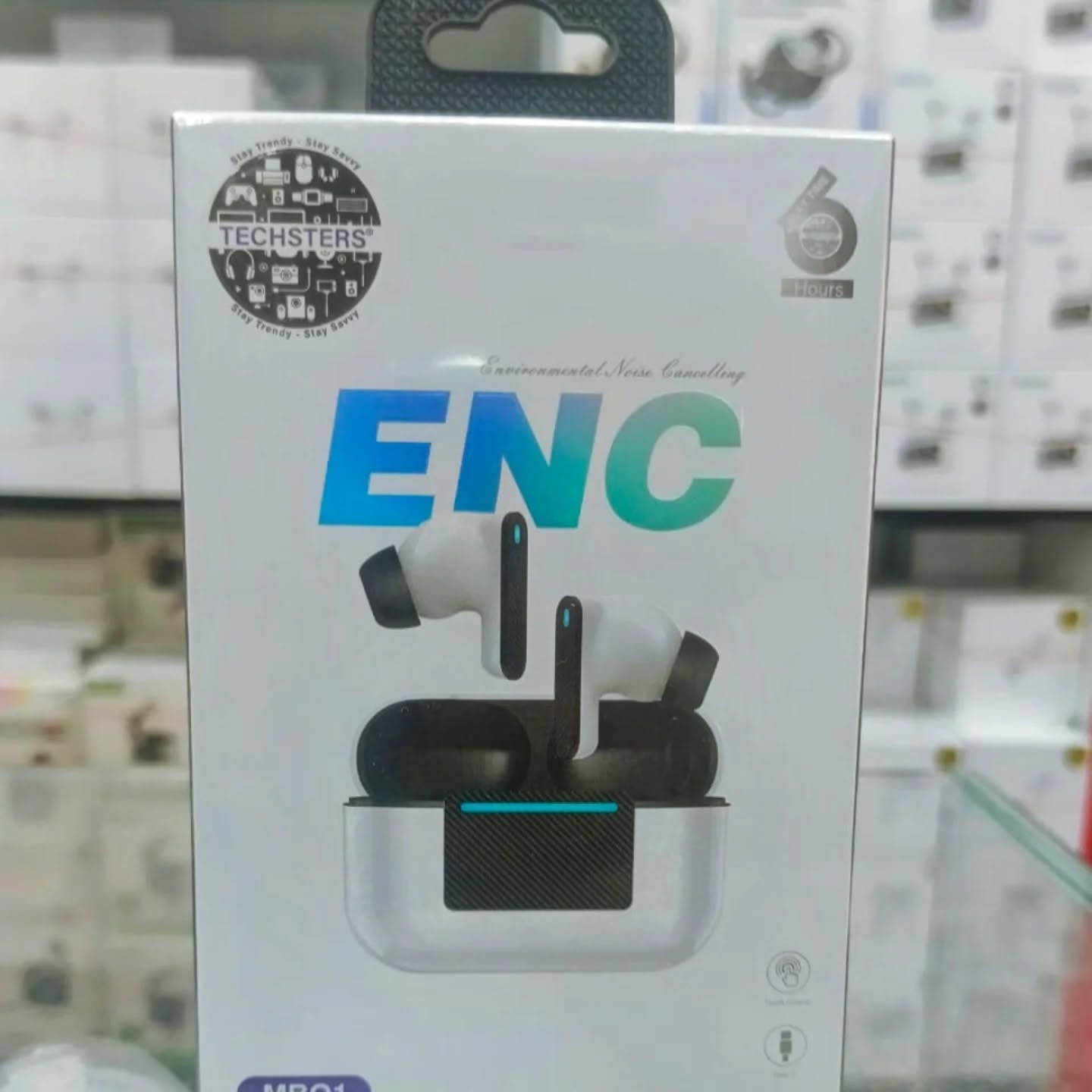 Techsters MBO1 Wireless Earphones – Bluetooth 5.0 Neckband with Deep Bass & Long Battery Life