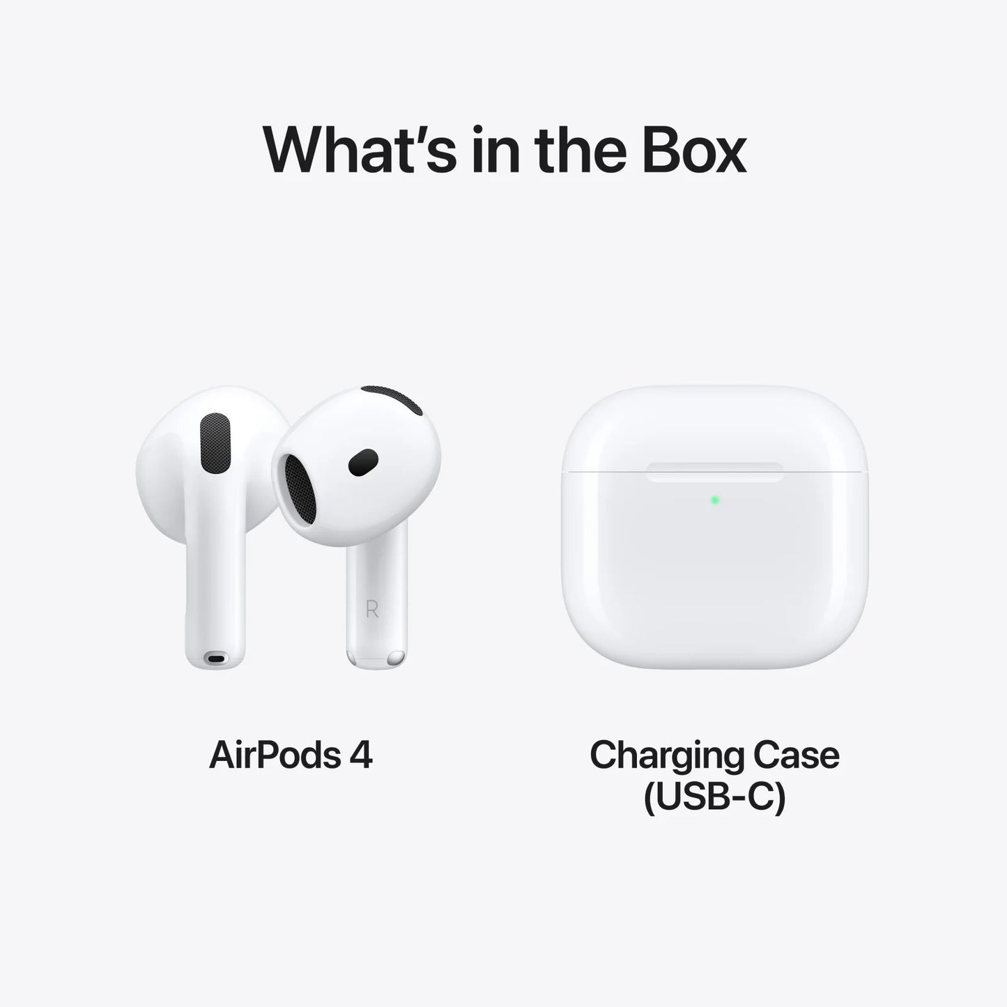 AirPods 4 – Wireless Bluetooth Earbuds with Touch Control & High-Quality Sound