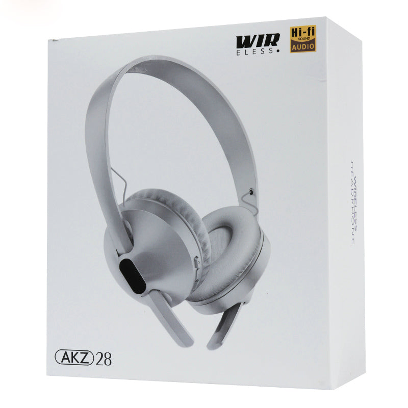 BT Headphone AKZ28 – Wireless Bluetooth Headphones with HD Sound & Stylish Design