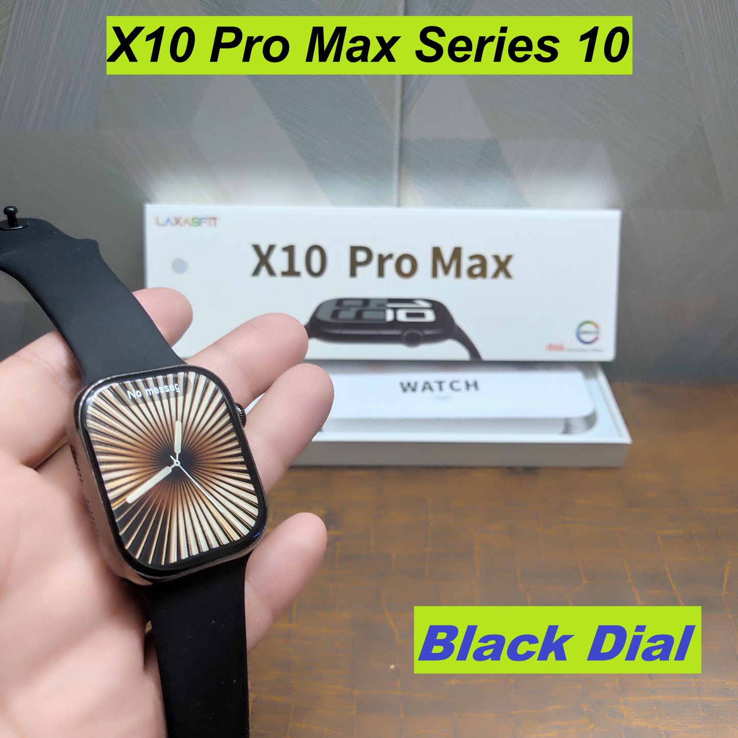 Smart Watch X10 Pro Max – Bluetooth Calling Fitness Tracker with 2.0 HD Display