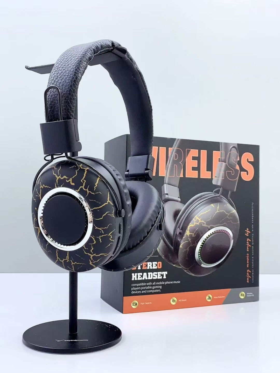 Headphone BT MAX31 – Wireless Bluetooth Headphones with HD Sound & Comfortable Fit