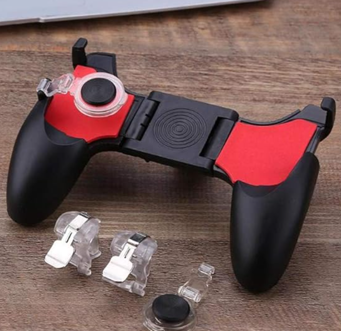 Gamepad 5-in-1 S4 – Multifunctional Mobile Gaming Controller with Triggers, Joystick & Cooling Fan