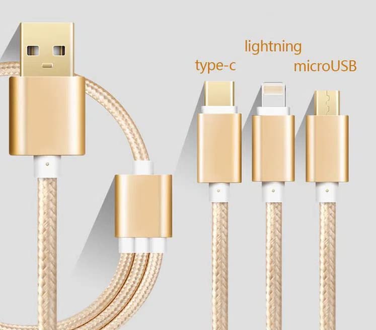 3IN1 Charging Cable Loose – Fast & Universal Connectivity