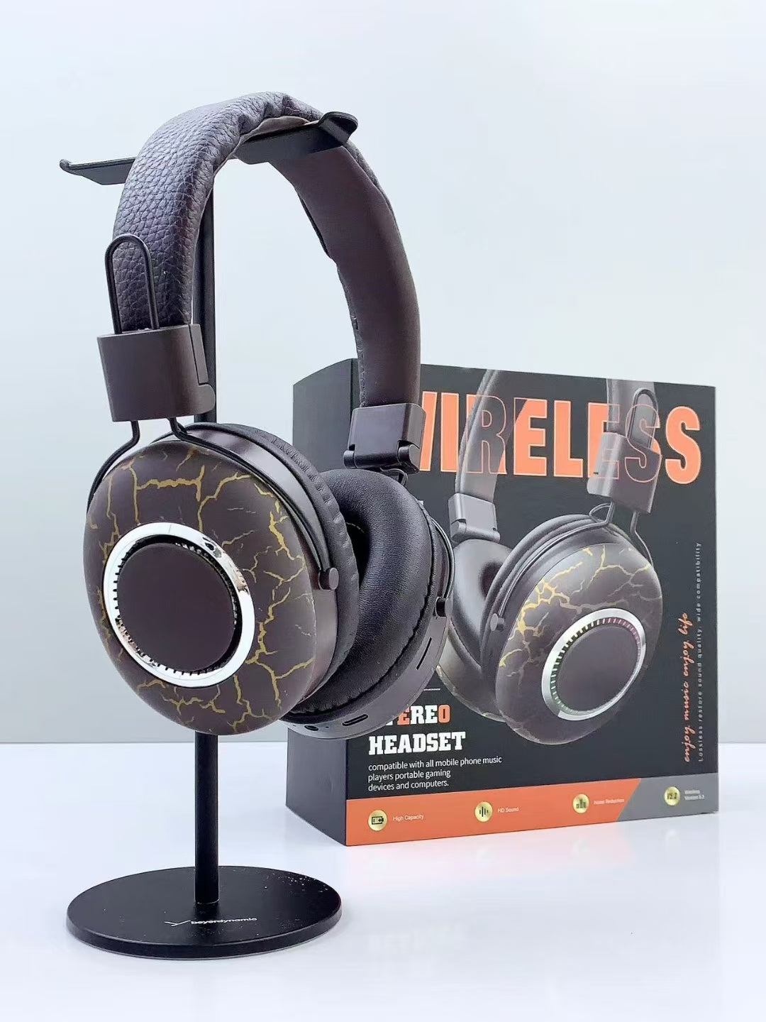 Headphone BT MAX31 – Wireless Bluetooth Headphones with HD Sound & Comfortable Fit