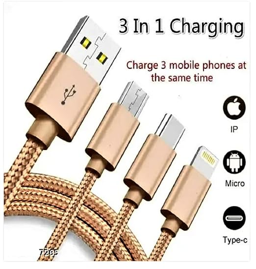 3IN1 Charging Cable Loose – Fast & Universal Connectivity