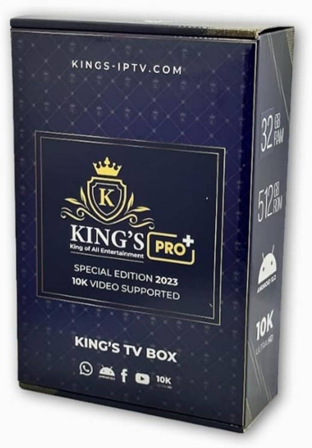 Multimedia Box Kings Pro 2/16 – Original, High-Performance Entertainment Hub