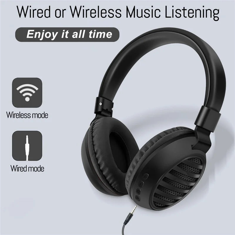 BT Headphone AKZ35 – Wireless Bluetooth Headphones with HD Sound & Premium Comfort