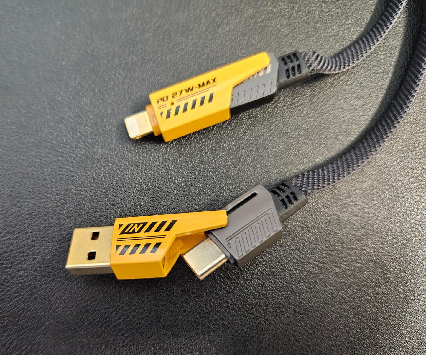 4IN1 PD27W Max Charging Cable Loose – Fast & Multi-Device Charging