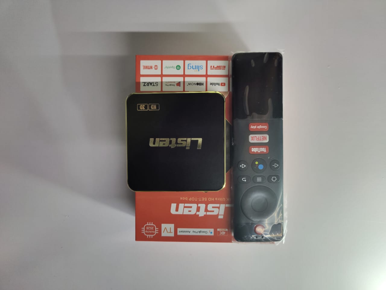 LISTEN 4K Ultra HD Smart Box – Ultimate Streaming & Entertainment Hub