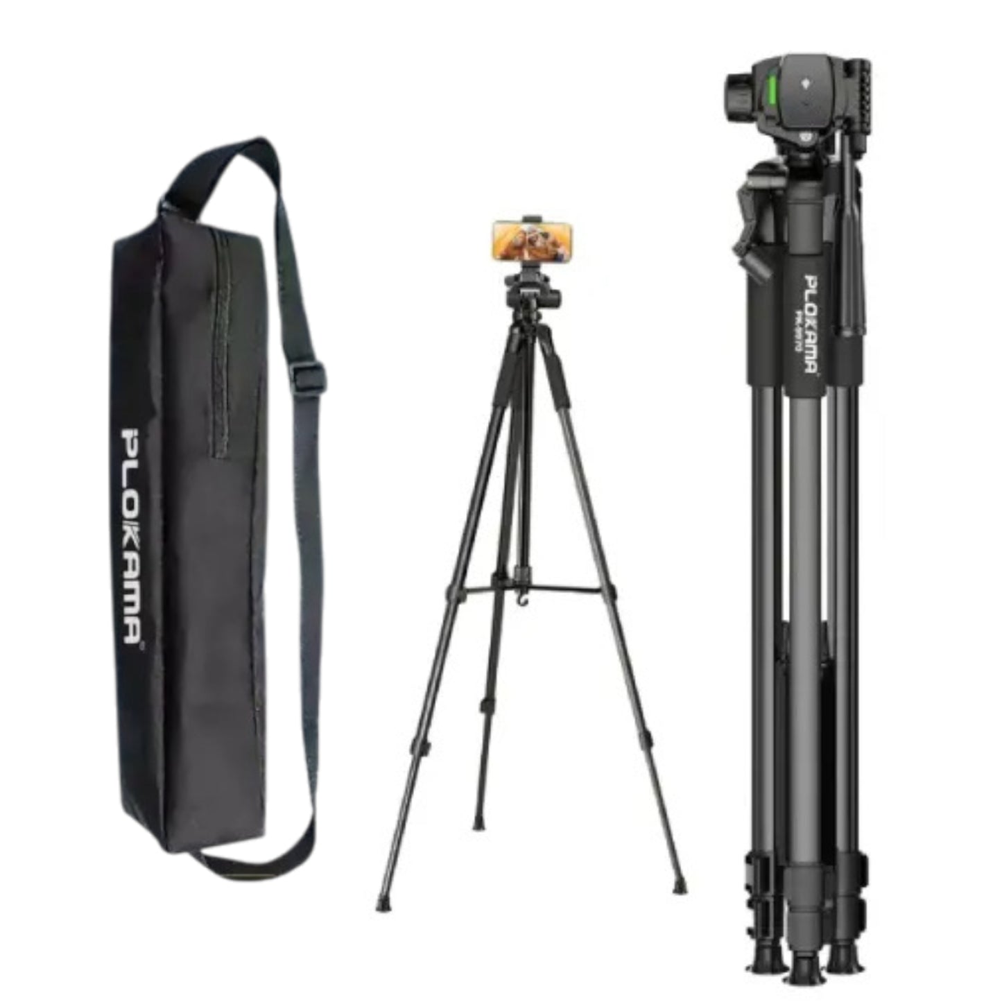 Plokama Professional Tripod – Model PK9999 Heavy-Duty Adjustable Stand