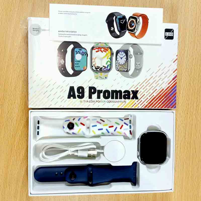 Smart Watch A9 Pro Max – Premium Bluetooth Smartwatch with Fitness and Health Tracking