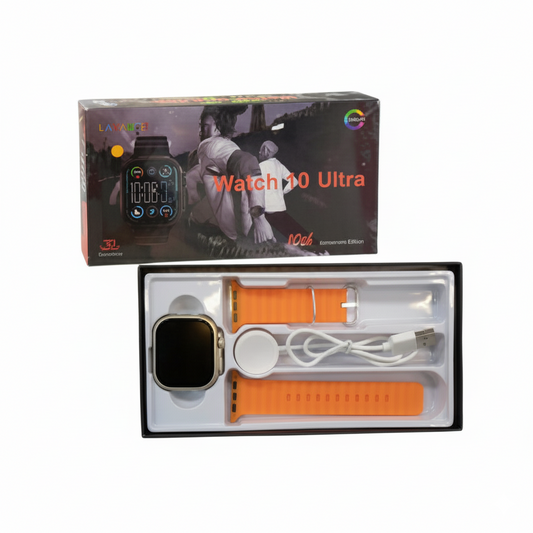 Smart Watch 10 Ultra – Bluetooth Calling Fitness & Health Tracker with HD Display