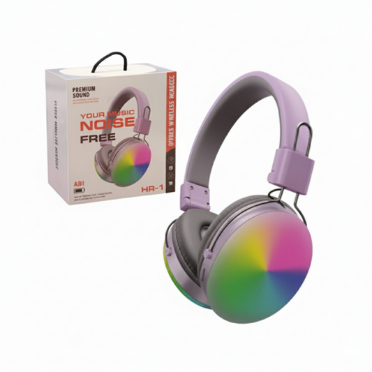 Headphone BT HR1 – Wireless Bluetooth Headphones with HD Sound & Comfortable Fit