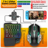 7 in 1 Mobile Gaming Combo Pack – All-in-One Kit