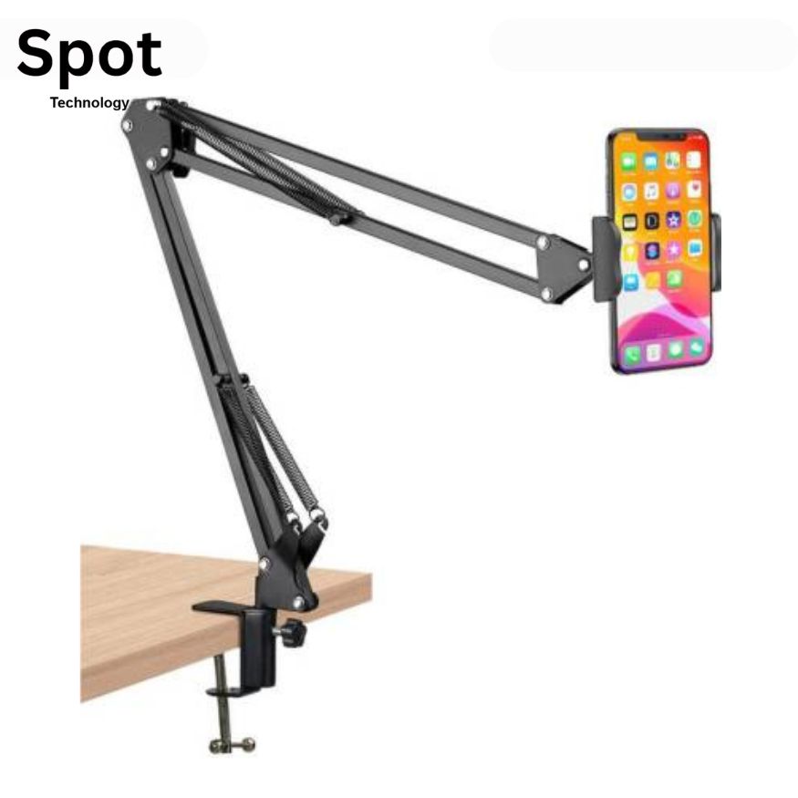 PROFESSIONAL MOBILE & TABLET UNIVERSAL STAND J08 – Adjustable & Durable