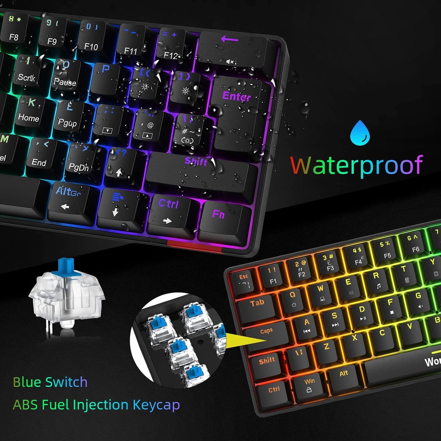 KEYBOARD & MOUSE SET WIRED WORDSWORTH – Comfortable & Durable