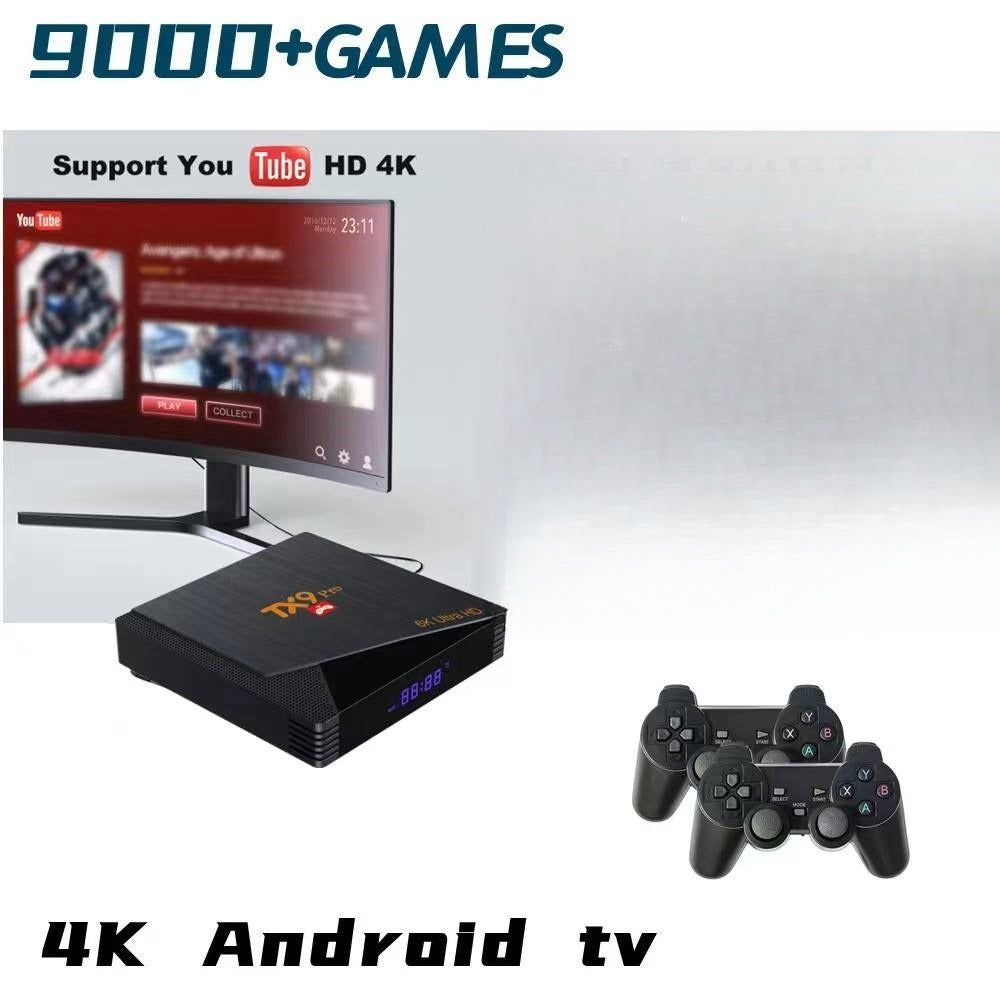 Android TV Box TX9 Pro with Gamepad – 4K Ultra HD Smart TV Box with Gaming Support