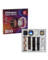 Smart Watch Z68 Dual Pack – 2 Smart Watches Combo for Style & Fitness