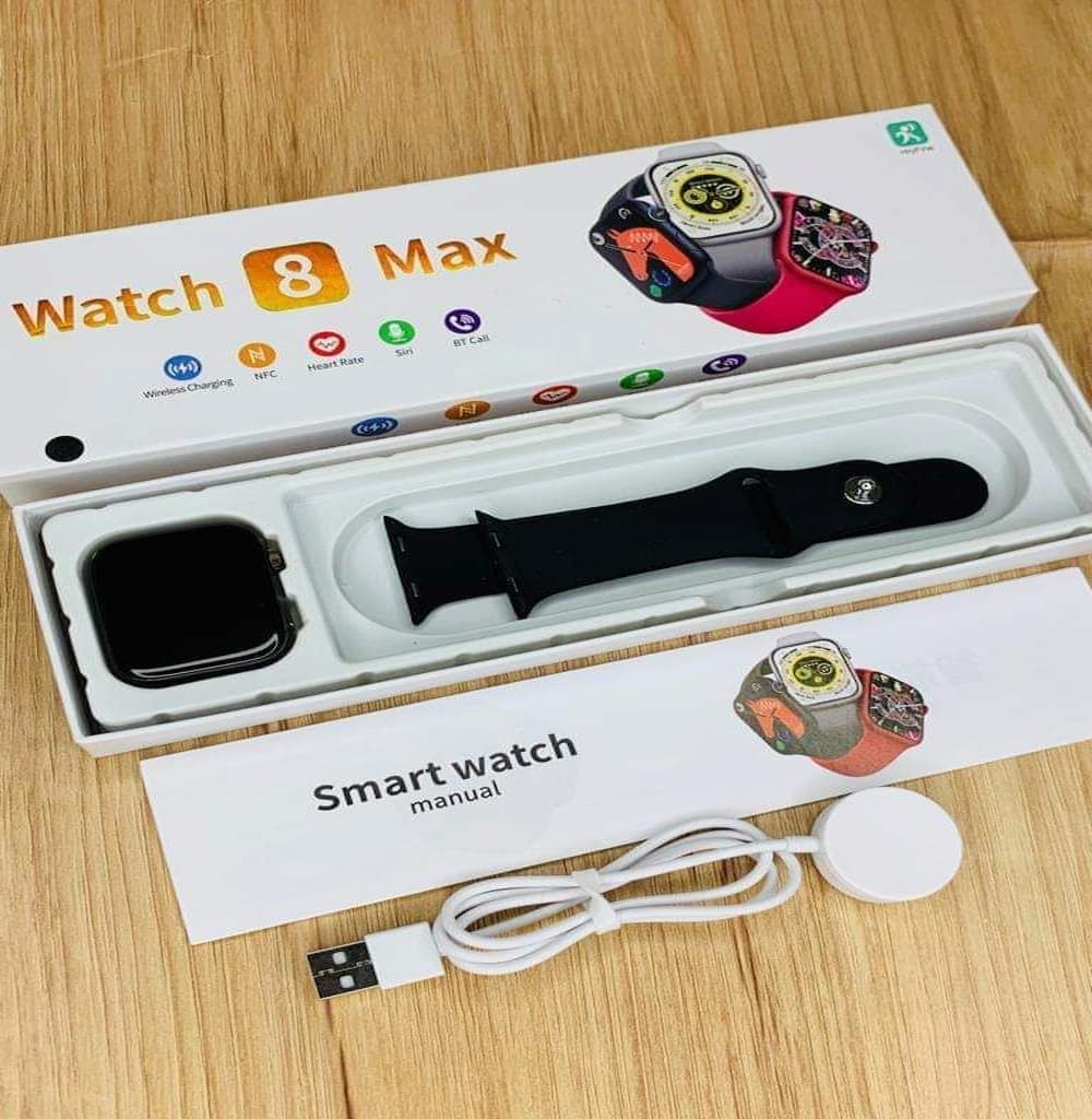 Smart Watch 8 Max – Bluetooth Calling Fitness Tracker with HD Display