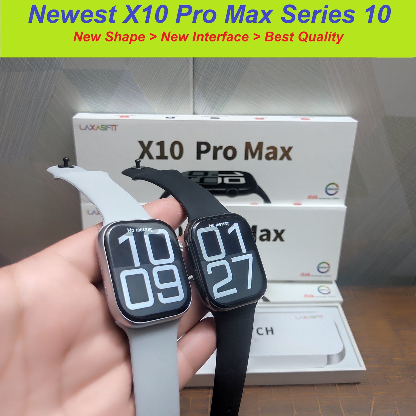 Smart Watch X10 Pro Max – Bluetooth Calling Fitness Tracker with 2.0 HD Display