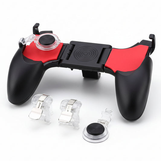 Gamepad 5-in-1 S4 – Multifunctional Mobile Gaming Controller with Triggers, Joystick & Cooling Fan