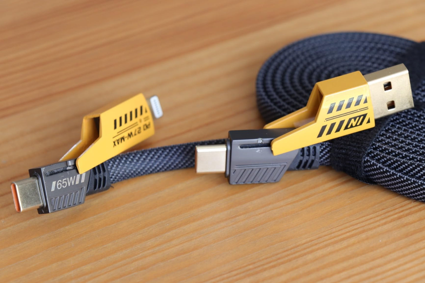 4IN1 PD27W Max Charging Cable Loose – Fast & Multi-Device Charging