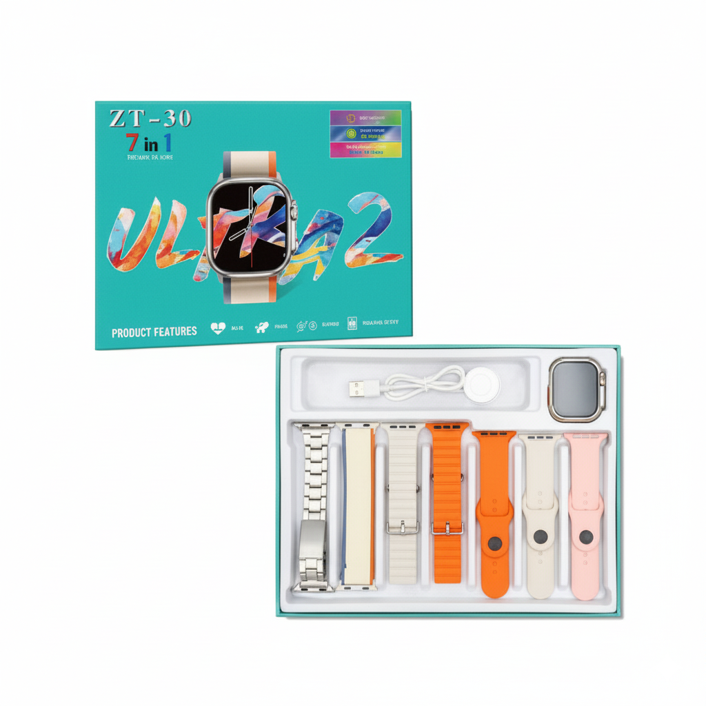 Smart Watch ZT30 – Bluetooth Calling Fitness Tracker with HD Display