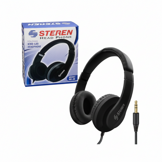 GAMING HEADSET WIRED STEREN HS20 – Deep Bass Sound with Adjustable Microphone