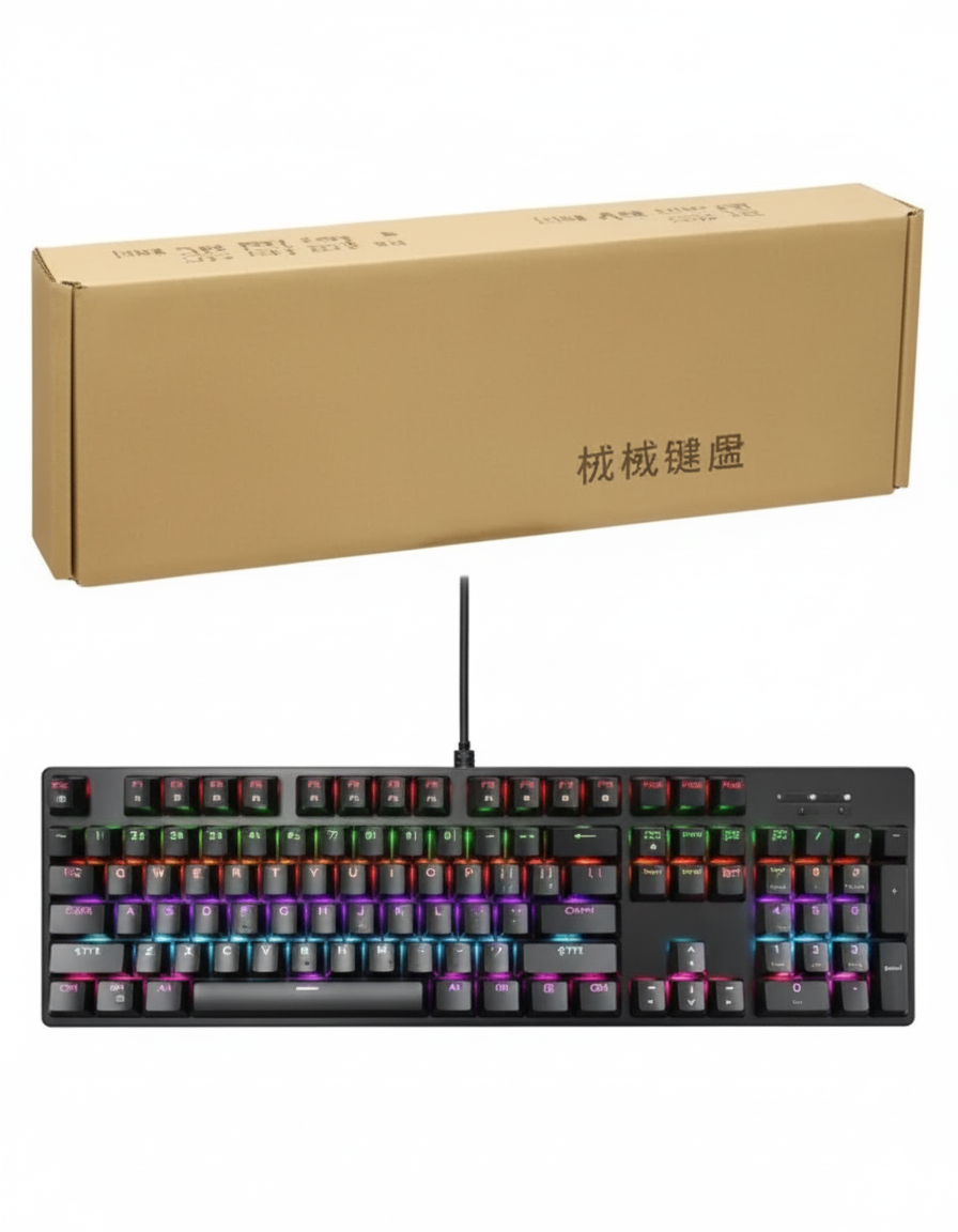 KEYBOARD WIRED RAIKU RS6 – Ergonomic & Durable Typing Experience
