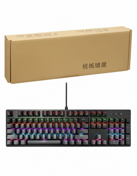 KEYBOARD WIRED RAIKU RS6 – Ergonomic & Durable Typing Experience