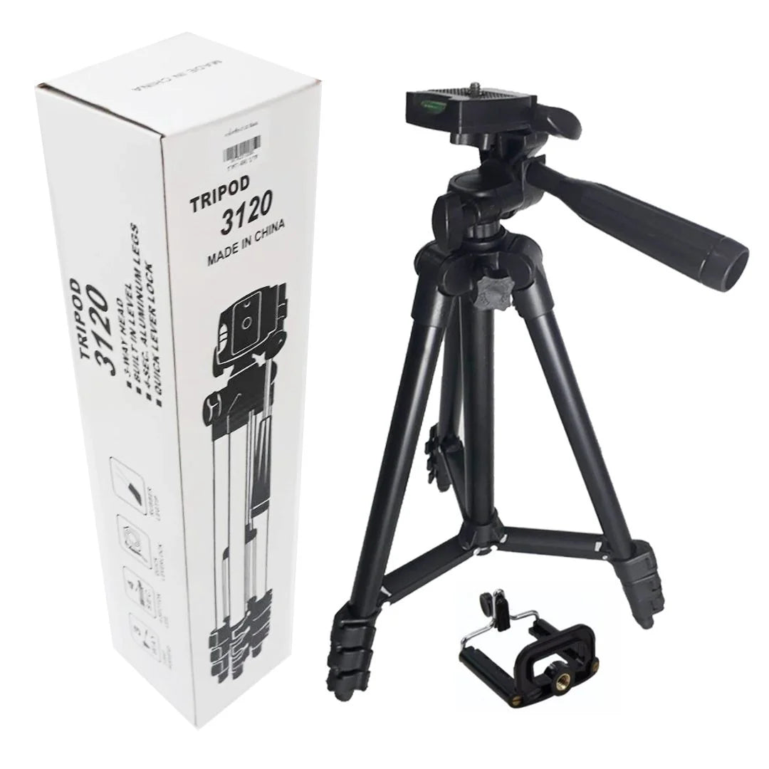 Tripod 3120 – Lightweight Adjustable Camera & Mobile Stand