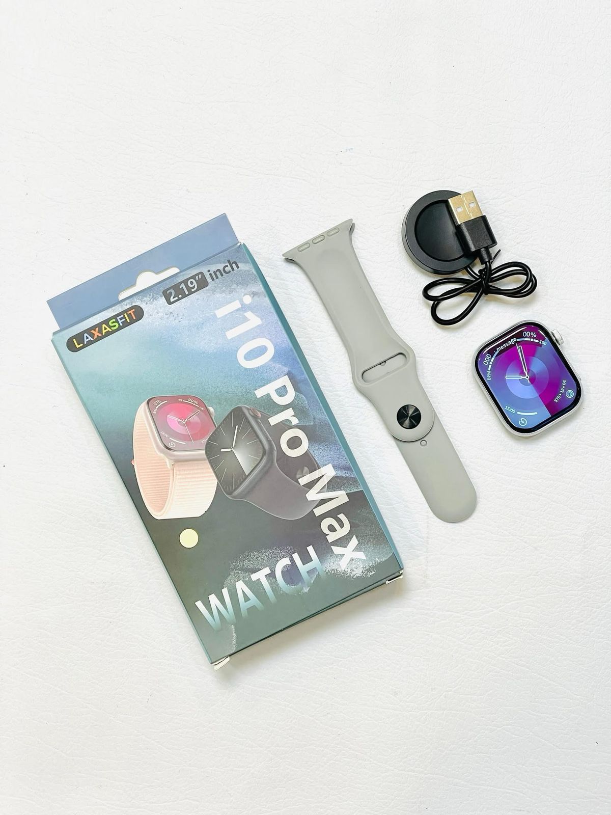 Smart Watch I10 Pro Laxas Fit – Advanced Bluetooth Smartwatch with Health & Fitness Features