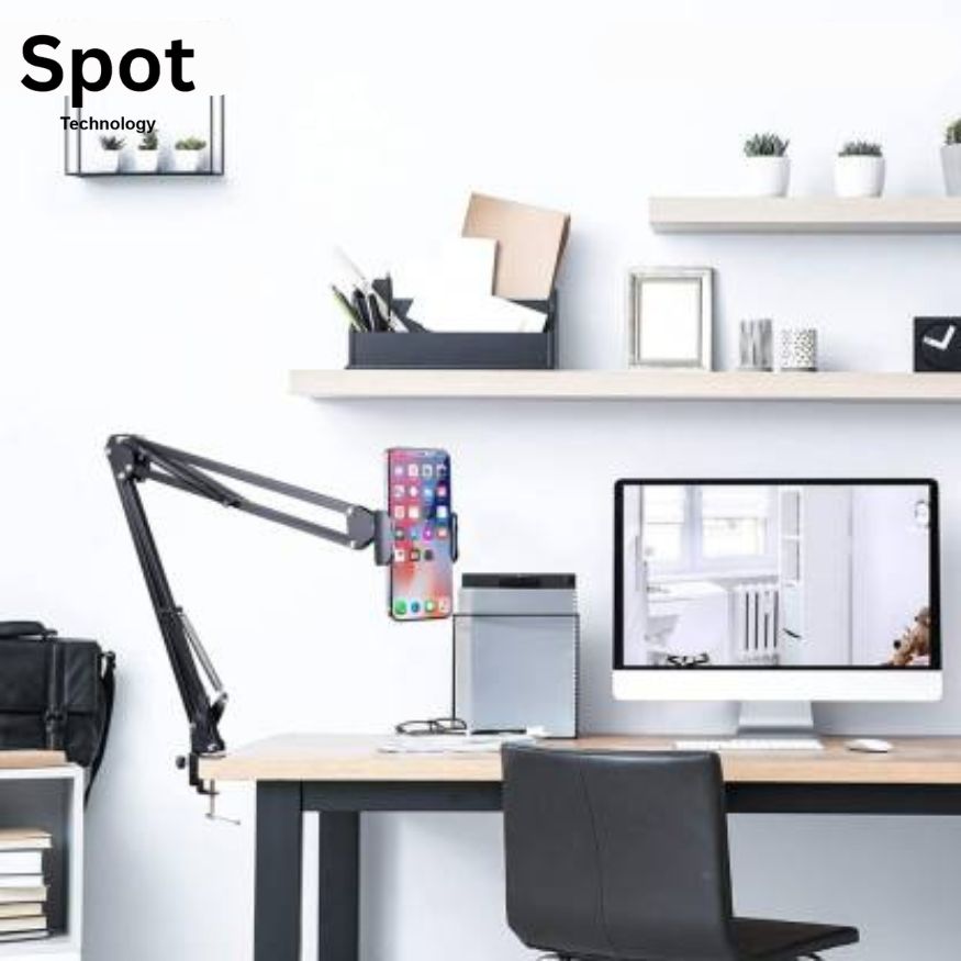 PROFESSIONAL MOBILE & TABLET UNIVERSAL STAND J08 – Adjustable & Durable