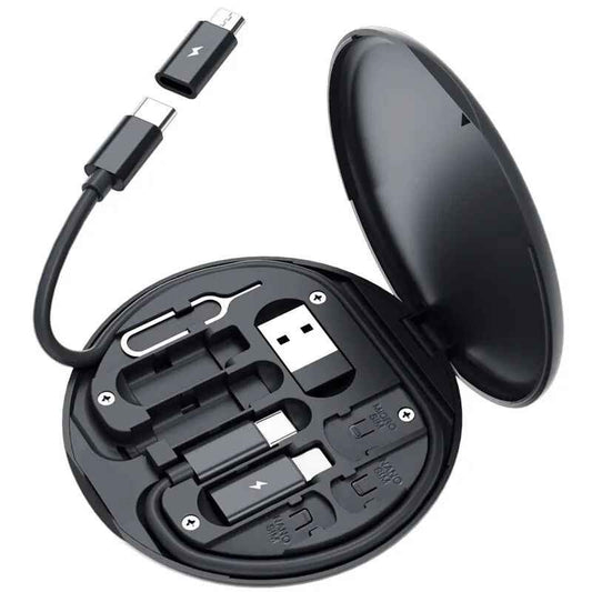 60W Multi-Functional Fast Charging Data Cable Set – Universal & High-Speed