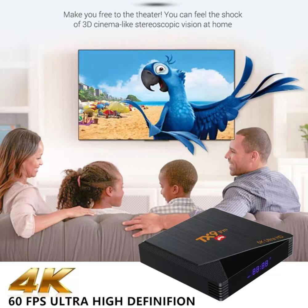 Android TV Box TX9 Pro with Gamepad – 4K Ultra HD Smart TV Box with Gaming Support