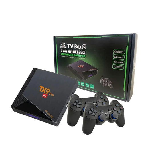 Android TV Box TX9 Pro with Gamepad – 4K Ultra HD Smart TV Box with Gaming Support