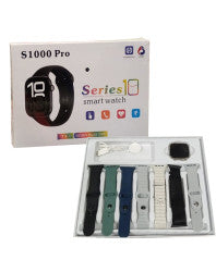 Smart Watch S1000 Pro with Earbuds – Premium Bluetooth Smartwatch Combo with Advanced Health & Fitness Features
