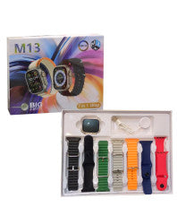 Smart Watch M13 – Stylish Bluetooth Smartwatch with Health & Fitness Features